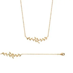 Collier femme plaqué or - UYZ3YW45
