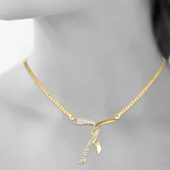 Collier femme plaqué or - UW00WZ4Y