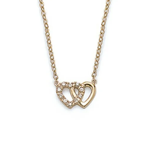 Collier femme plaqué or - UWVZ004Y