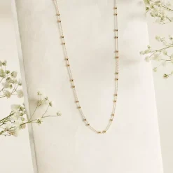 Collier femme plaqué or - YU0UZ04Y