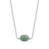 Collier femme quartzite vert argent Maison de la Bijouterie VW3YV445