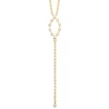 Collier femme serti clos plaqué or Maison de la Bijouterie UW404545