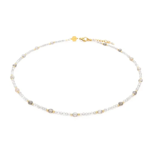 Collier Femme Sloya Paloma en pierres Labradorite