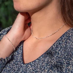 Collier Femme Sloya Paloma en pierres de Lune