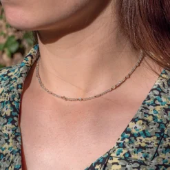 Collier Femme Sloya Paloma en pierres Labradorite
