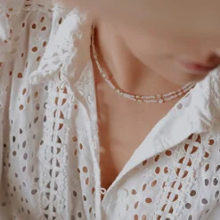Collier Femme Sloya Paloma en pierres de Lune