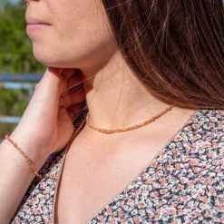 Collier Femme Sloya Paloma en pierres de Soleil