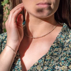 Collier Femme Sloya Paloma en pierres Labradorite