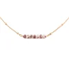 Collier Femme Sloya Piana en pierres Tourmaline