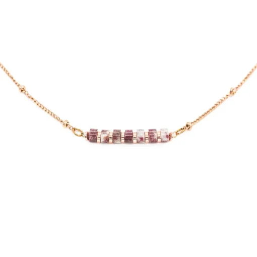 Collier Femme Sloya Piana en pierres Tourmaline