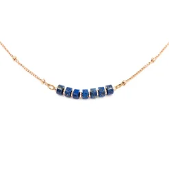 Collier Femme Sloya Piana en pierres Lapis-lazuli