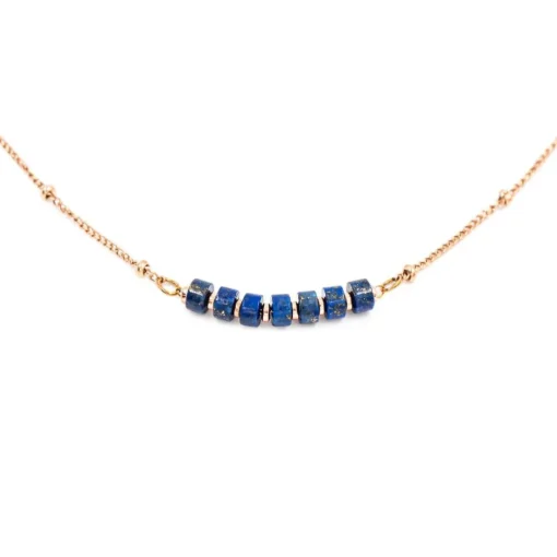 Collier Femme Sloya Piana en pierres Lapis-lazuli
