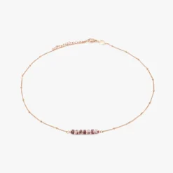 Collier Femme Sloya Piana en pierres Tourmaline