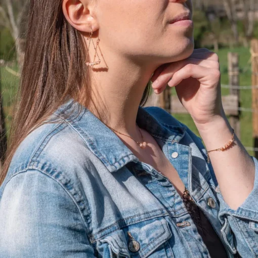 Collier Femme Sloya Piana en pierres de Soleil