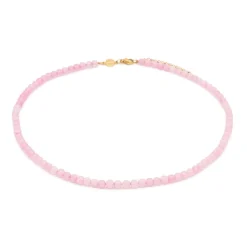 Collier Femme Sloya Serena Quartz Rose