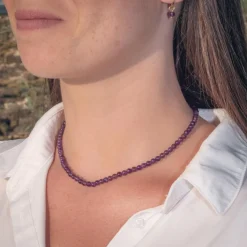 Collier Femme Sloya Serena Améthyste