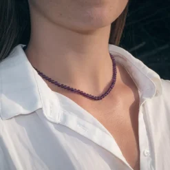 Collier Femme Sloya Serena Améthyste