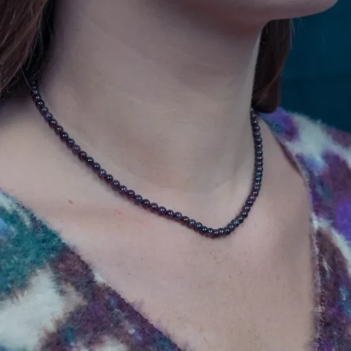 Collier Femme Sloya Serena Grenat