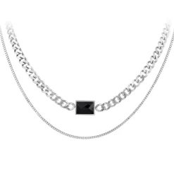 Collier Femme So Charm - B3173-ARGENT - Collier Mode Argenté