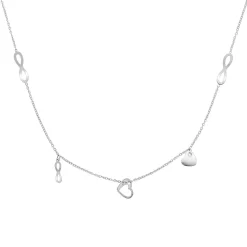 Collier Femme So Charm - B2303-ARGENT - Collier Mode Argenté