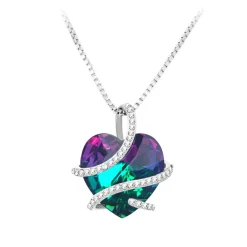 Collier Femme So Charm - BS1409-HELI - Collier Coeur Argenté