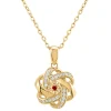 Collier Femme So Charm - BD2034-DORE-COLLIER-RUBY - Collier Mode Doré