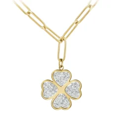 Collier Femme So Charm - B3201-DORE - Collier Trèfle Doré