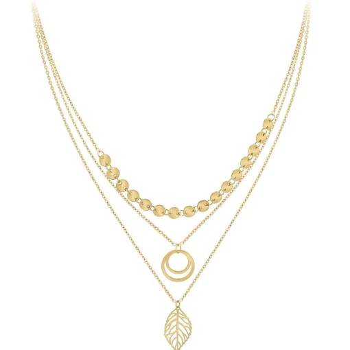Collier Femme So Charm - B3089-DORE - Collier Mode Doré