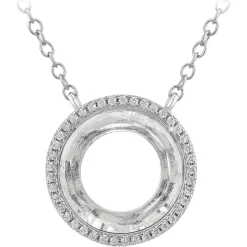 Collier Femme So Charm - B4234-BLANC - Collier Mode Argenté