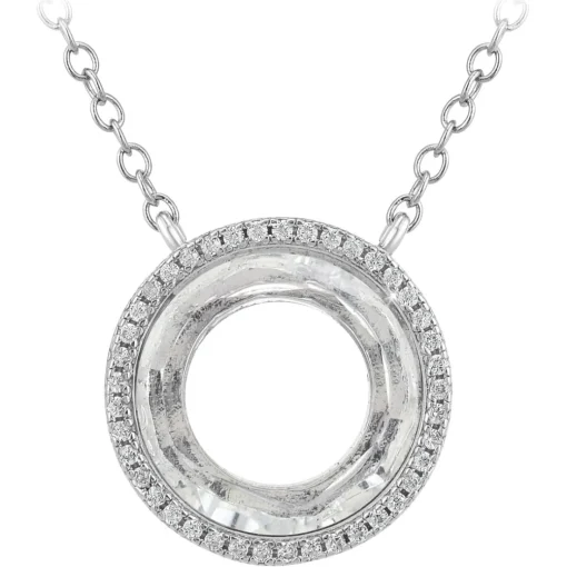 Collier Femme So Charm - B4234-BLANC - Collier Mode Argenté