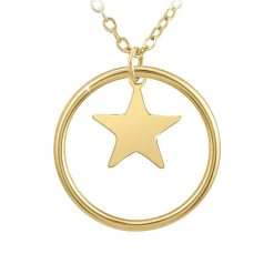 Collier Femme So Charm - B3009-DORE - Collier Étoile Doré