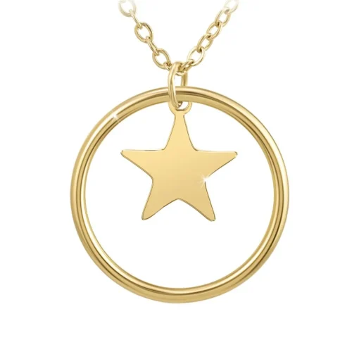 Collier Femme So Charm - B3009-DORE - Collier Étoile Doré