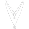 Collier Femme So Charm - BD2920-ARGENT-DIAMANT - Collier Mode Argenté