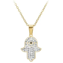 Collier Femme So Charm - BD2763-DORE-DIAMANT - Collier Mode Doré