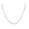 Collier Femme So Charm - BD2394-NOIR-DIAMANT - Collier Mode Doré