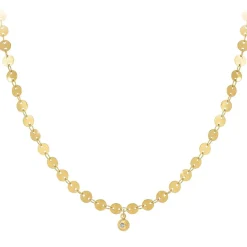 Collier Femme So Charm - BD2392-DORE-DIAMANT - Collier Mode Doré