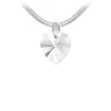 Collier Femme So Charm - B4248-CRYS+SN016 - Collier Coeur Argenté
