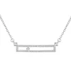 Collier Femme So Charm - BD3305-ARGENT-DIAMANT - Collier Mode Argenté