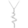 Collier Femme So Charm - BD1549-COLLIER-ARGENT-DIAMANT-BLANC - Collier Mode Argenté