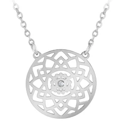 Collier Femme So Charm - BD4101-ARGENT - Collier Mode Argenté