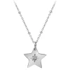 Collier Femme So Charm - BD4098-ARGENT - Collier Étoile Argenté