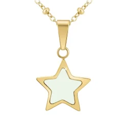 Collier Femme So Charm - B3000-DORE - Collier Étoile Doré