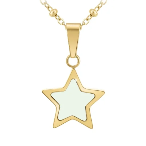 Collier Femme So Charm - B3000-DORE - Collier Étoile Doré
