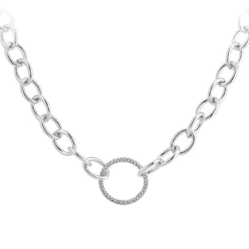 Collier Femme So Charm - B2963-ARGENT - Collier Mode Argenté