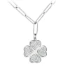 Collier Femme So Charm - B3201-ARGENT - Collier Trèfle Argenté