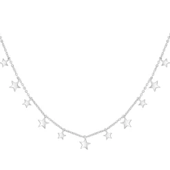 Collier Femme So Charm - B2263-ARGENT - Collier Étoile Argenté