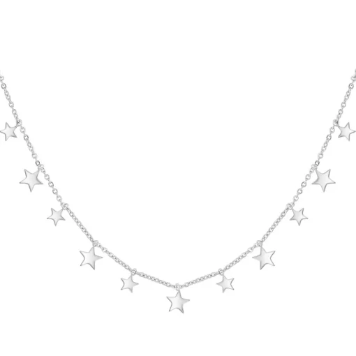 Collier Femme So Charm - B2263-ARGENT - Collier Étoile Argenté