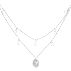 Collier Femme So Charm - B2222-ARGENT - Collier Mode Argenté