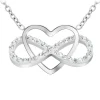 Collier Femme So Charm - B2845-ARGENT - Collier Infini Argenté