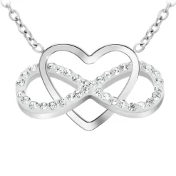 Collier Femme So Charm - B2845-ARGENT - Collier Infini Argenté
